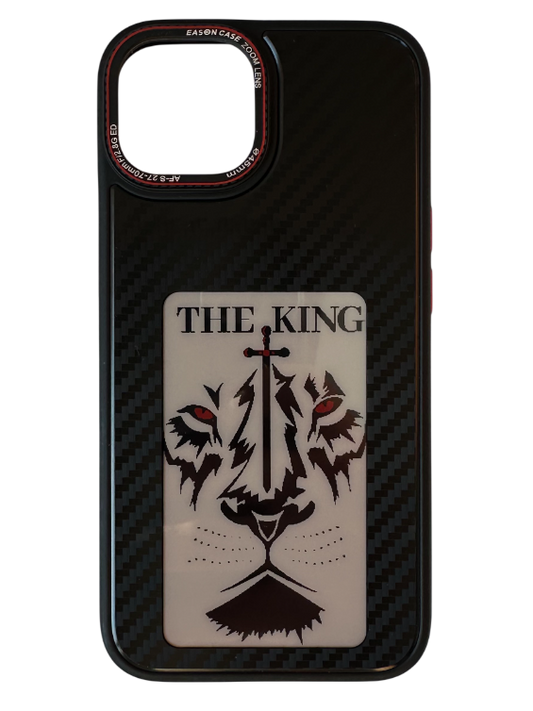 Husa smart cu display E-ink Carbon Fiber