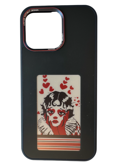 Husa smart cu display E-ink Deep Blue